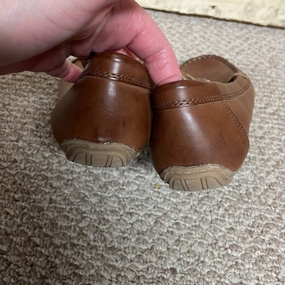 Merona size 10 brown penny loafers - Picture 5 of 5